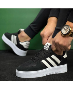 New Style Party Wear Sneakers For Men Black