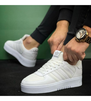 New Style Party Wear Sneakers For Men White