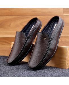 Ultra flexible BNTU Loafer For Men (Brown)