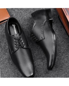 Brother’s Formal Stylish Fashionable Party Wear Point Shoes For Men (Black)