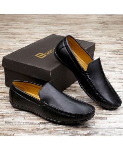 BROTHER’S Casual Stylish Party Wear GU Loafers Shoes for Men (Black)