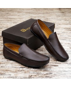 BROTHER’S Casual Stylish Party Wear GU Loafers Shoes for Men (Brown)