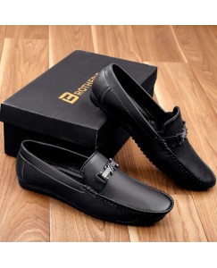 BROTHER’S Casual Stylish Party Wear LV Loafers Shoes for Men (Black)