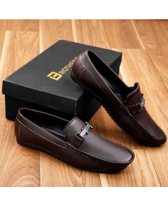 BROTHER’S Casual Stylish Party Wear LV Loafers Shoes for Men (Brown)