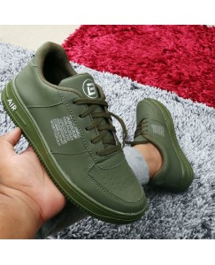 BROTHER'S Casual Stylish Sticker Shoes for Men (Green)