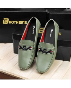 BROTHER'S Casual Stylish Loafers Shoes for Men (Grey)