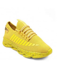 Running Shoes For Men  (Yellow)