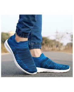 Ramoz Graceful Walking Shoes For Mens Navy Blue