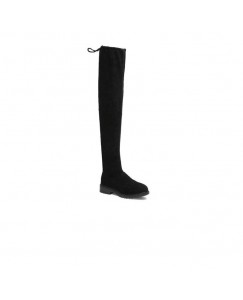Shoetopia Womens Heel Boots Full Black