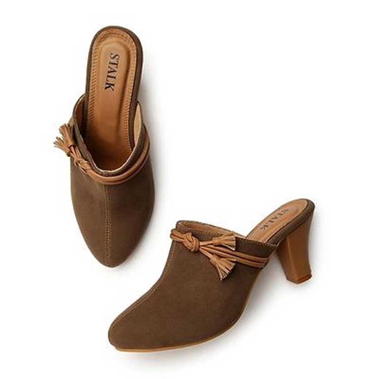 Buy Brown Heels Online In India At Best Price Offers | Tata CLiQ