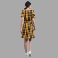 Verve Studio Cotton Check Short Dress