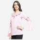 Designer Solid Crepe Top For Womens