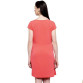Womens Designer Solid Crepe Fit & Flare Short Dress