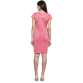 Women's Designer Solid Hosiery Fit & Flare Short Dress