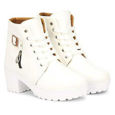 Perfect White long and Classy Women and Girls Boot